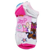 Wholesale - 5pk JOJO SIWA SHINE BRIGHT NS SOCKS SIZE 6-8, UPC: 193159194970